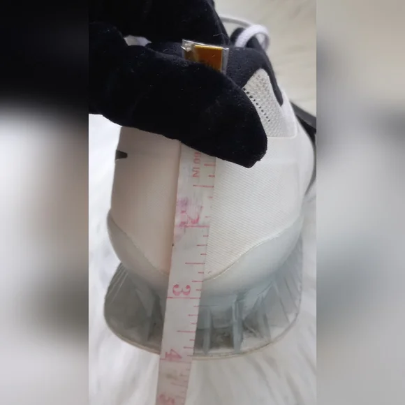 Nike Women's Romaleos 3 'Black/White Athletic Shoes Size 6 US - Picture 10 of 16